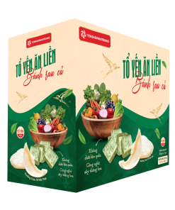 Tổ yến ăn liền – Bánh rau củ (Hộp 30 gói)