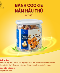 Bánh cookie nấm hầu thủ 140gr