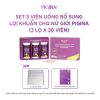 Set 3 viên uống bổ sung lợi khuẩn cho Nữ giới Pigina (3 lọ x 30 viên)