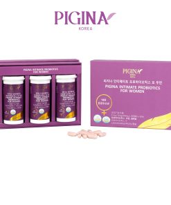 Set 3 viên uống bổ sung lợi khuẩn cho Nữ giới Pigina (3 lọ x 30 viên)