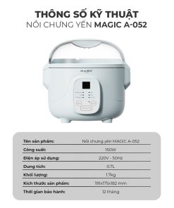 Nồi chưng yến Magic A-052