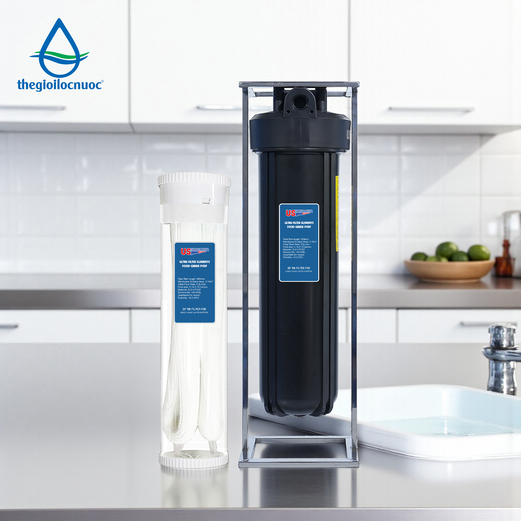 Bộ lọc tổng UStopwater, model: SENDI-UF