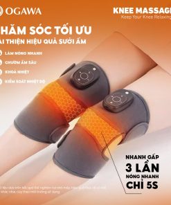 Massage đầu gối OF-1735, màu xám , hiệu Ogawa