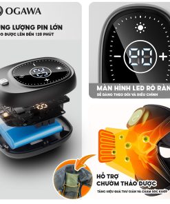 Massage đầu gối OF-1735, màu xám , hiệu Ogawa