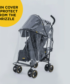 Xe đẩy Jovikids Ezra cho bé 0-6 tuổi, từ 0-22kg (màu đen)