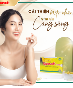 Combo 3 hộp viên uống cân bằng nội tiết tố, làm đẹp da Eposoft 500 (30 viên x 3 hộp)