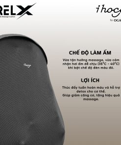 Đệm massage lưng RelX (IH-1105M)