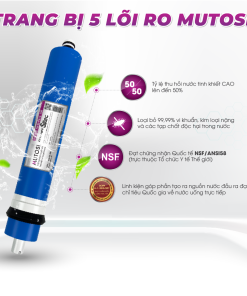 Máy lọc nước bán công nghiệp MUTOSI 80L/h MP-80