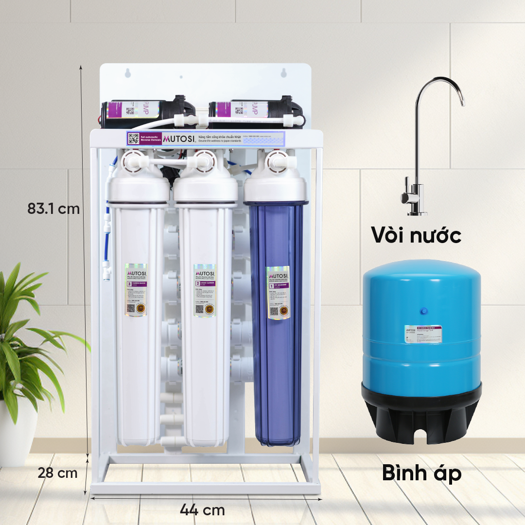 Máy lọc nước bán công nghiệp MUTOSI 80L/h MP-80