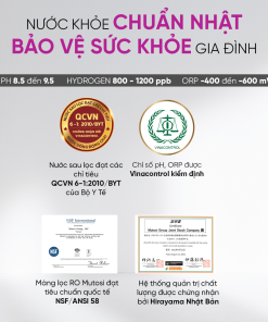 Máy lọc nước Ion Kiềm Hydrogen Nóng Lạnh Nguội Truesmart MP-TS1028H