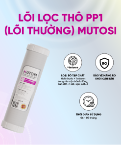 Trọn bộ 3 lõi lọc thô thường & 6 lõi chức năng MD-PROMAX
