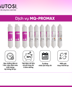 Trọn bộ 3 lõi lọc thô đấu nhanh & 6 lõi chức năng MQ-PROMAX
