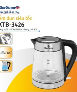 Ấm Đun Siêu Tốc BlueStone KTB-3426 1.7 Lít 1800-2150W