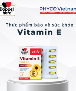 TPBVSK Doppelherz Aktiv Vitamin E hỗ trợ làm chậm quá trình lão hóa