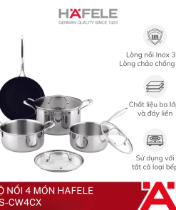 Bộ nồi 4 món Hafele HS-CW4CX