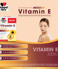 TPBVSK Doppelherz Aktiv Vitamin E hỗ trợ làm chậm quá trình lão hóa