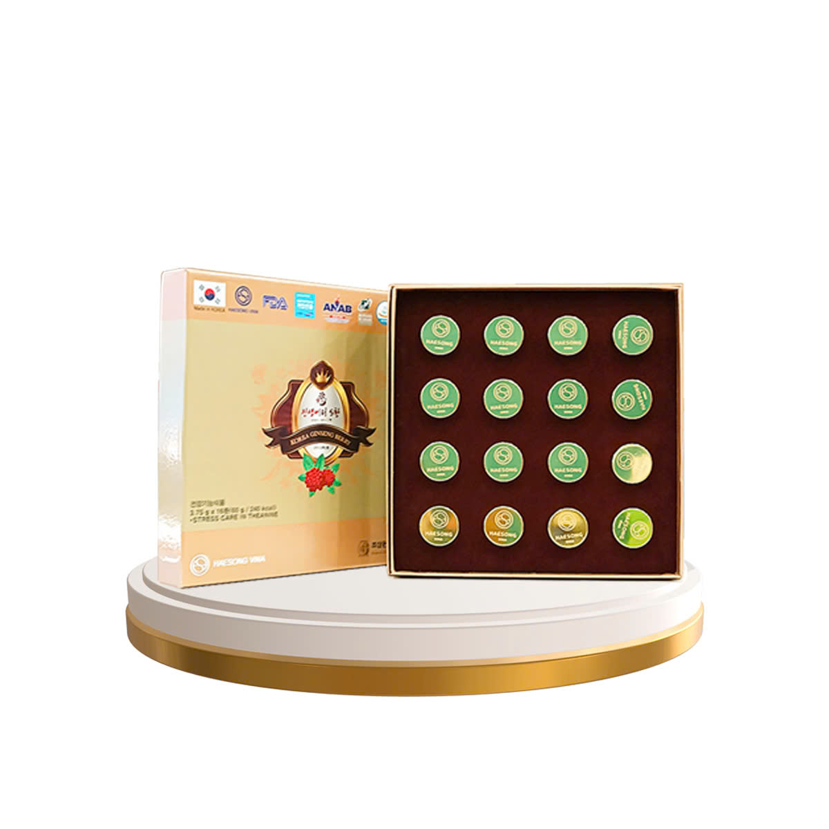 Thực Phẩm Bảo Vệ Sức Khỏe Ginseng Berry S Pill hộp lớn 32 viên