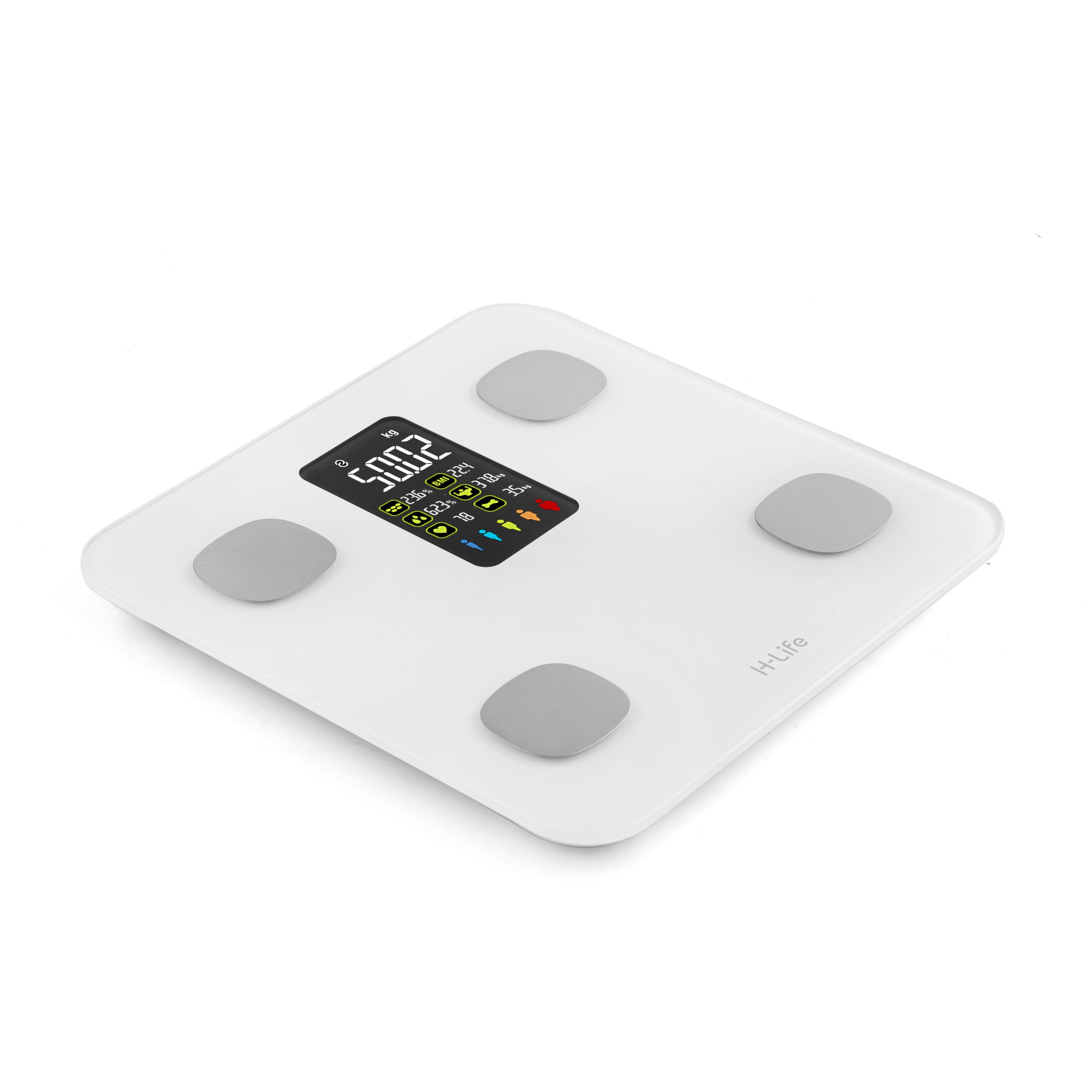 Cân điện tử thông minh màn hình VA – kết nối app theo dõi sức khỏe hàng ngày Màu đen_342162