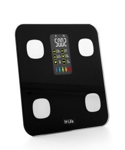 Cân điện tử thông minh màn hình VA – kết nối app theo dõi sức khỏe hàng ngày Màu đen_342161