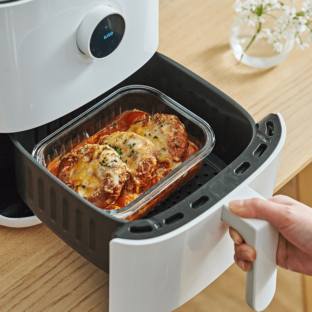 Hộp đựng thực phẩm thủy tinh Neoflam Wavelock V 800ML_364365