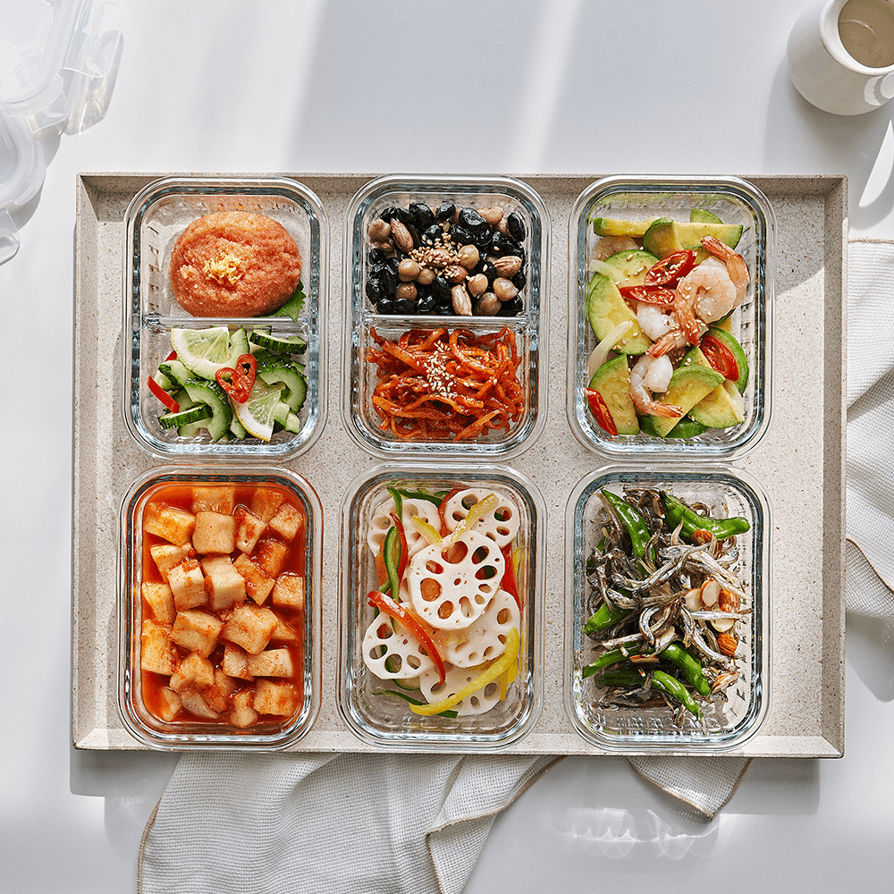 Hộp đựng thực phẩm thủy tinh Neoflam Wavelock V 1040ML_364361