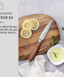 Dao thép carbon OLIVO Steve S3