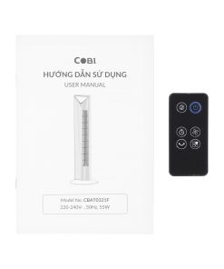 Quạt tháp Plasma 36″ COBI – Tiệt trùng không khí, xoay 3D, kèm remote điều khiển từ xa_341732
