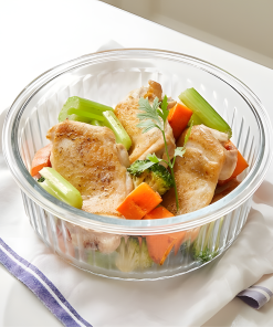 Hộp đựng thực phẩm thủy tinh Neoflam Wavelock V 370ML_364366