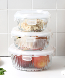 Hộp đựng thực phẩm thủy tinh Neoflam Wavelock V 370ML_364366