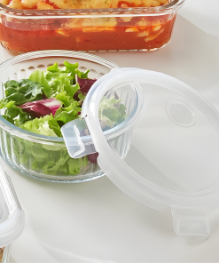 Hộp đựng thực phẩm thủy tinh Neoflam Wavelock V 370ML_364366