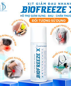 Xịt Giảm Đau Nhanh BIOFREEZE X – Chai 150ml
