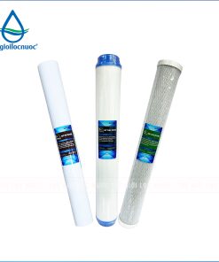 Combo 3 lõi lọc thô 1-2-3 kích thước 20 inch dùng cho máy lọc nước bán công nghiệp Watek