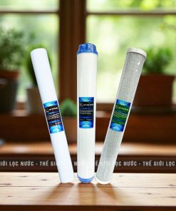 Combo 3 lõi lọc thô 1-2-3 kích thước 20 inch dùng cho máy lọc nước bán công nghiệp Watek
