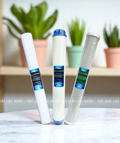Combo 3 lõi lọc thô 1-2-3 kích thước 20 inch dùng cho máy lọc nước bán công nghiệp Watek