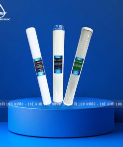 Combo 3 lõi lọc thô 1-2-3 kích thước 20 inch dùng cho máy lọc nước bán công nghiệp Watek