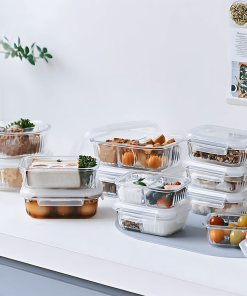 Hộp đựng thực phẩm thủy tinh Neoflam Wavelock V 400ML_364359