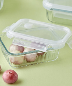 Hộp đựng thực phẩm thủy tinh Neoflam Wavelock V 400ML_364359