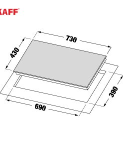 Bếp 02 từ IH201II New Plus (Germany)