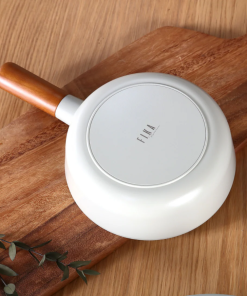 Quánh Hàn Quốc FIKA Object 18cm, đáy từ toàn bộ, nắp kính, màu xanh xám_365131