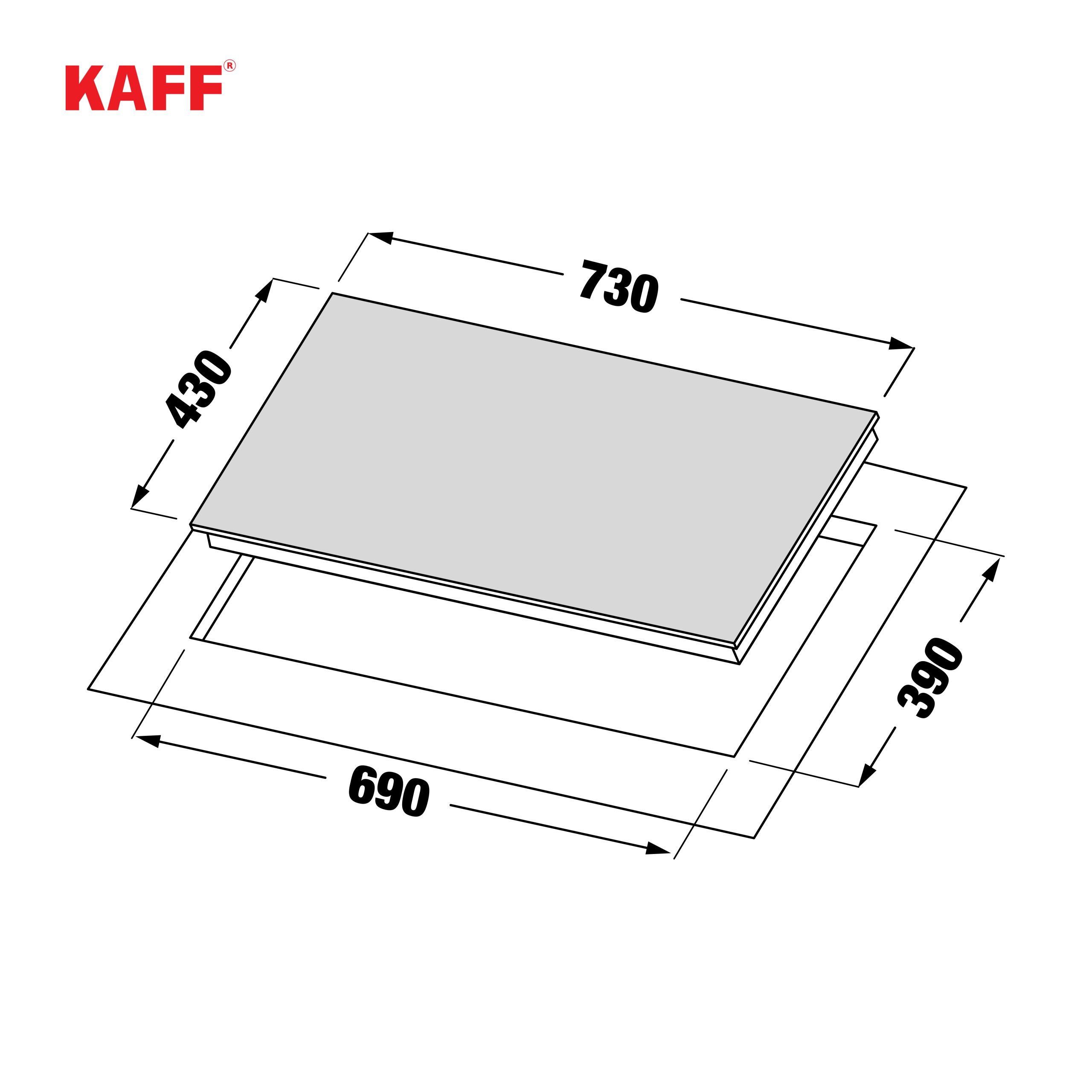 Bếp 02 từ IH201II New Plus (Germany)