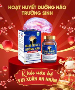 TPBVSK HOẠT HUYẾT DƯỠNG NÃO TRƯỜNG SINH HỘP 30V