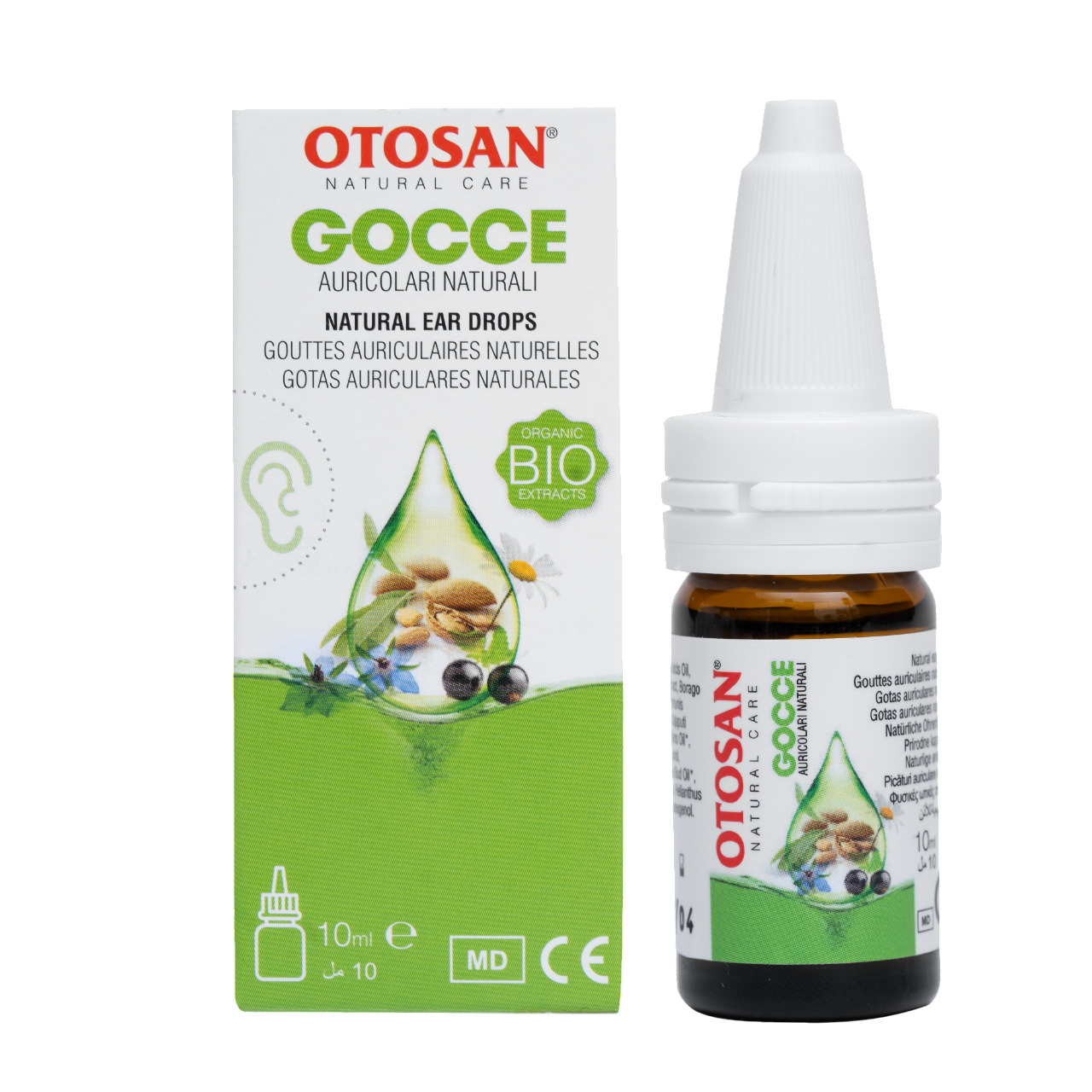 Nhỏ Tai Otosan Cho Bé Từ 1 Tuổi – Làm Mềm Ráy – Giảm Viêm Ngứa Tai – Thảo Dược Tự Nhiên – 10ml