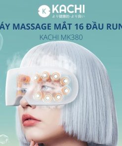 Máy massage mắt 16 đầu rung KACHI MK380 phun sương thư giãn