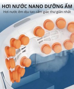 Máy massage mắt 16 đầu rung KACHI MK380 phun sương thư giãn