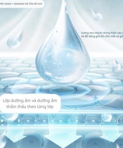 Máy massage mắt 16 đầu rung KACHI MK380 phun sương thư giãn