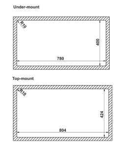 CHẬU SUS WS R10 HS25-SSN1S-8244_BRUSH