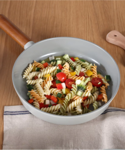 Chảo Hàn Quốc FIKA Reserve 28cm, đáy từ toàn bộ, màu xanh xám_365128