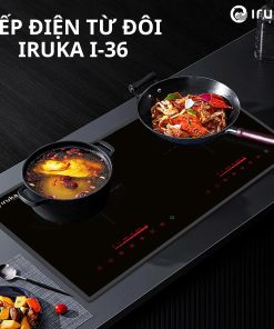Bếp điện từ đôi Iruka I-36