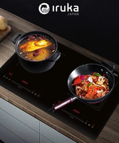Bếp điện đôi (hồng ngoại và điện từ) Iruka I-35