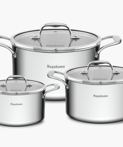 Bộ nồi inox Nagakawa Haru NAG1355
